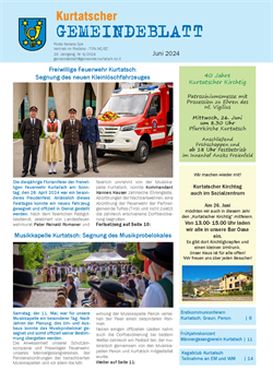 Kurtatscher Gemeindeblatt Nr. 6 - Juni 2024