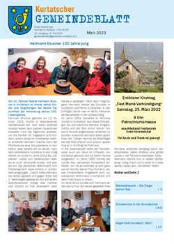 Kurtatscher Gemeindeblatt Nr. 03 - März 2023