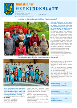 Kurtatscher Gemeindeblatt Nr. 07 - Juli 2023