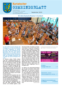 Kurtatscher Gemeindeblatt Nr. 09 - September 2023