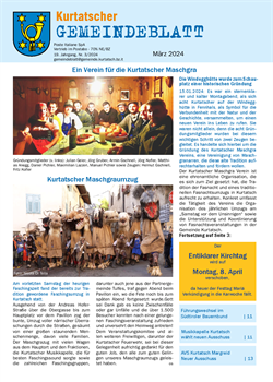Kurtatscher Gemeindeblatt Nr. 3 - März 2024